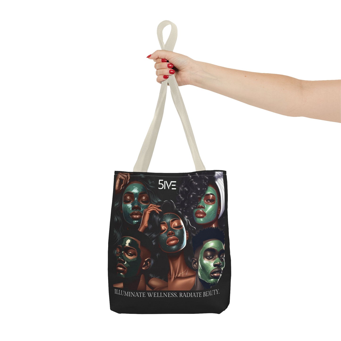 5ive Tote Bag (AOP)