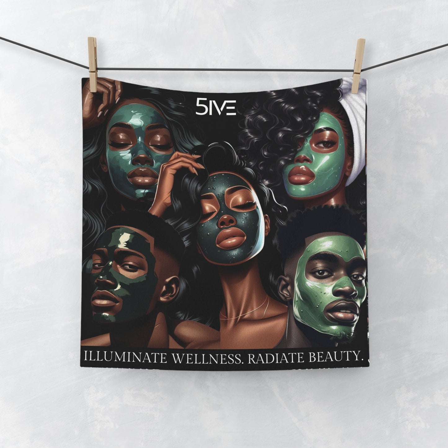 5ive Face Towel